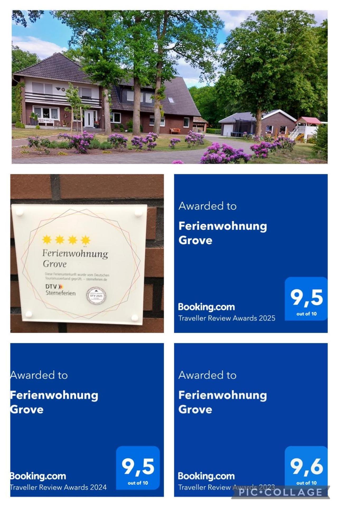 Ferienwohnung Grove Bippen Exteriör bild
